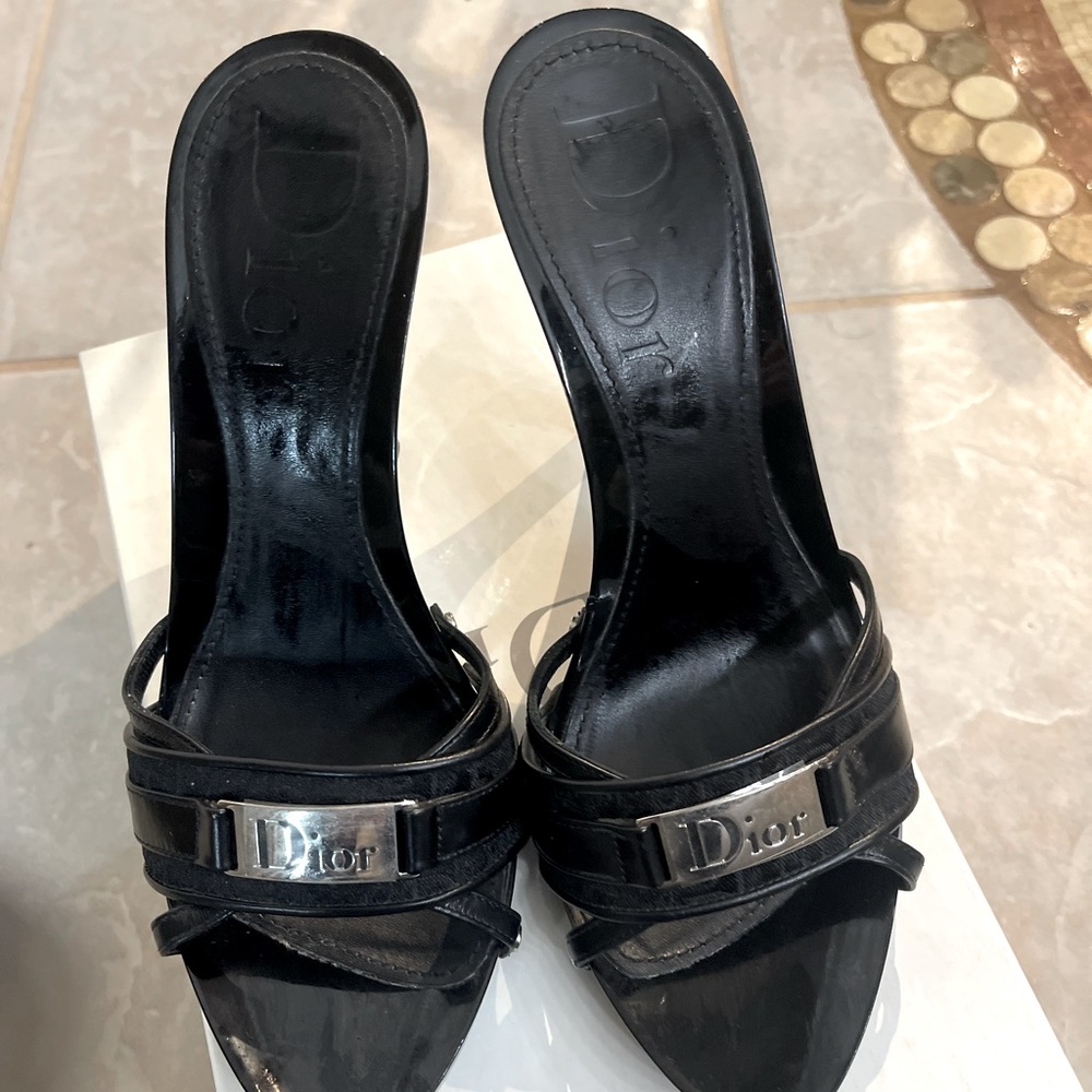 Dior sandals. Worn but still in great condition. Size 37.5 which is a 7.5